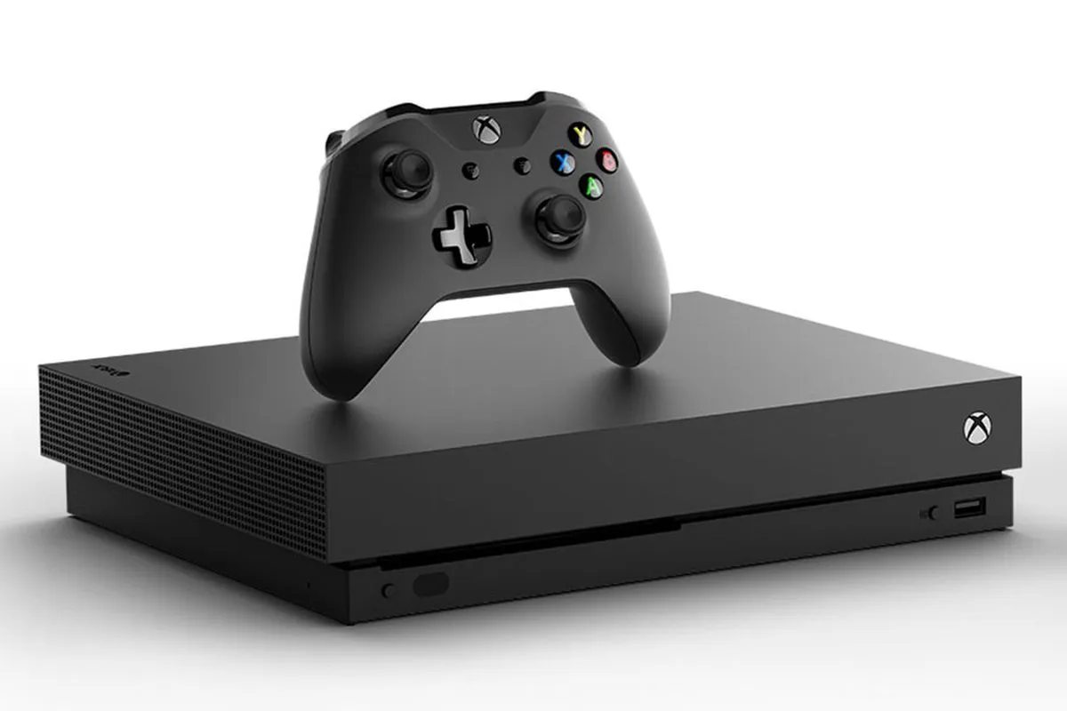 Xbox One X console